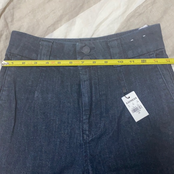 Express Super High Waisted Original Wide Leg Jeans Multiple Sizes! - Picture 5 of 5